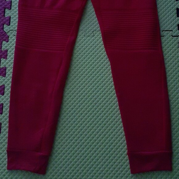 NEW "Thrill" Fleece Lined Reinforced Knee Drawstring Jogger Sweatpants - Picture 2 of 4